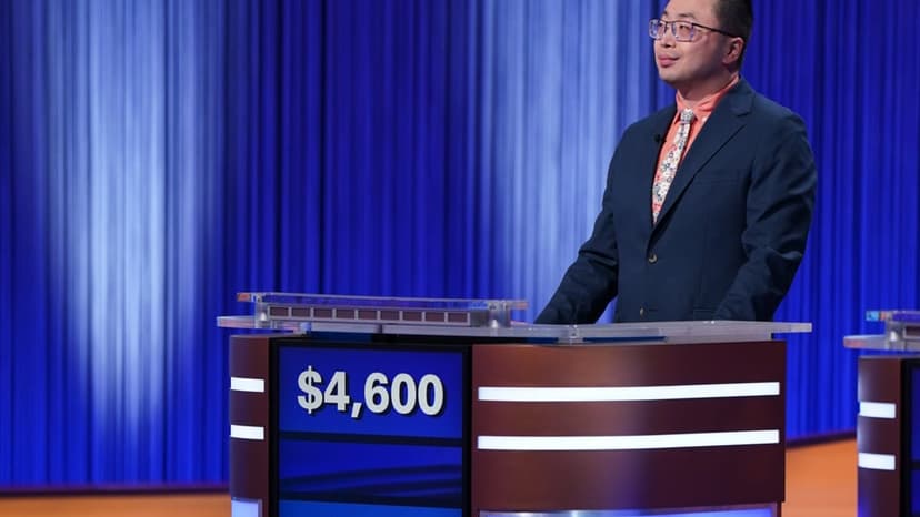 14-Time Jeopardy! Champ's Joke Pays Off