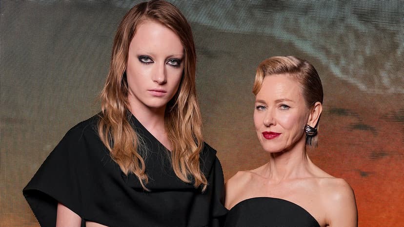 Naomi Watts' daughter Kai steals Paris Fashion Week show