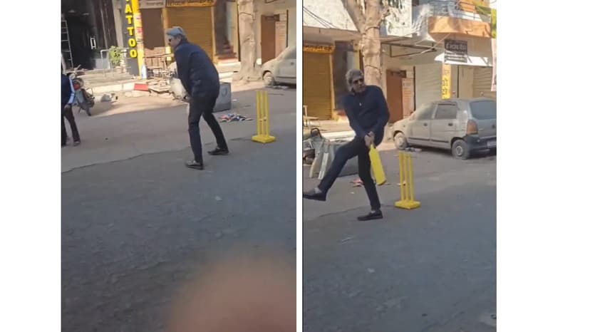Kapil Dev's Street Cricket Surprise in Ujjain