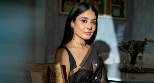 Kritika Kamra's Parsi Gara Saree Hints at Matka King Role