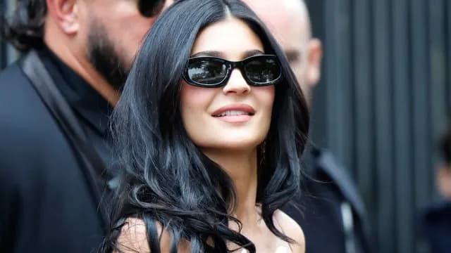 Kylie Jenner's Sultry Topless KHY Belt Shoot