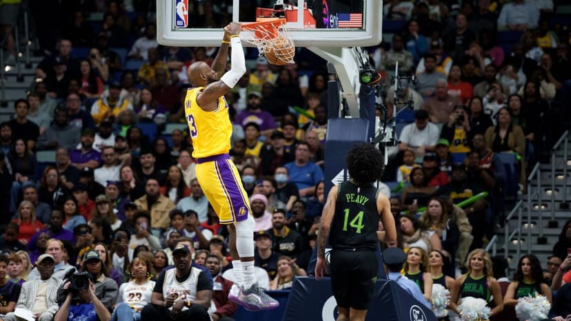 James, Doncic Lead Lakers Over Pelicans