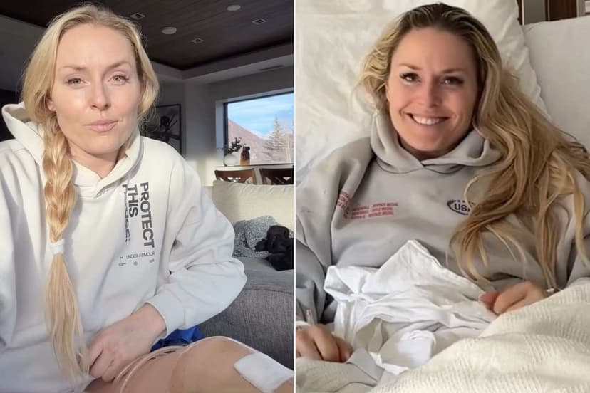 Lindsey Vonn's leg saved from amputation after Olympic crash