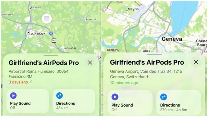 Lost AirPods Tracked Around the World After Flight Loss