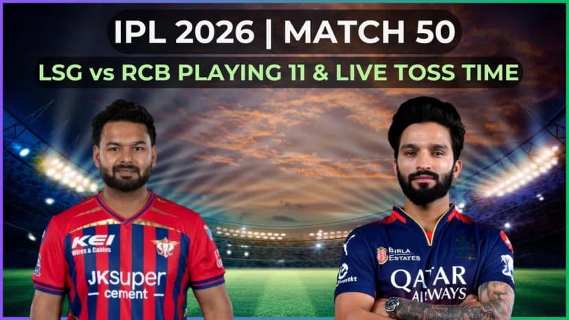 RCB Seeks Momentum Against Struggling LSG in Lucknow
