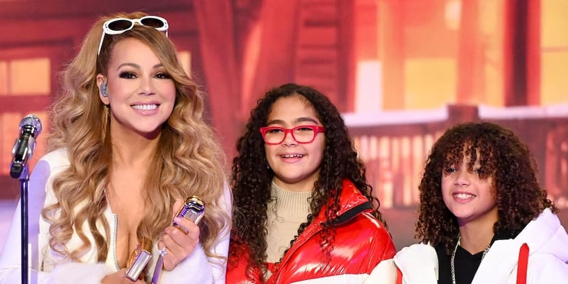 Mariah Carey's Twins Join Easter Bunny Fun