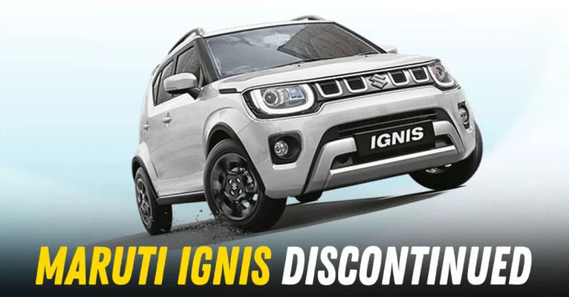 Maruti Ignis Axed: Production Halted!