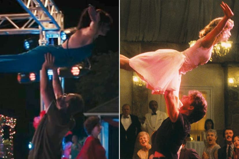 Merv Stars Recreate Dirty Dancing with a Splashy Twist