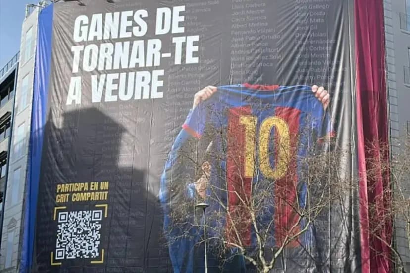 Messi's Return? Barcelona Election Stunt!