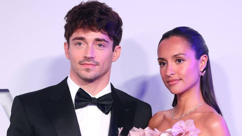 Royal Glamour: Leclerc and Alexandra Shine at Monaco Rose Ball