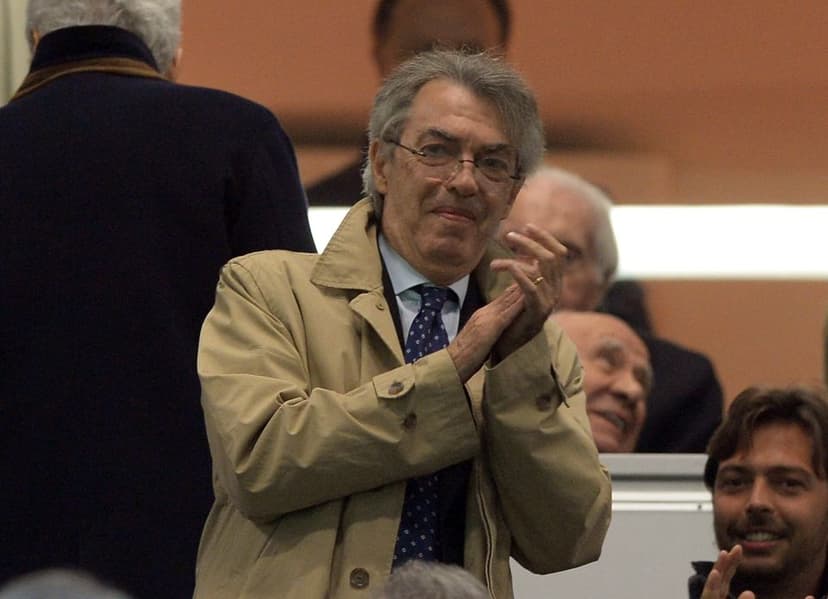 Moratti Blasts Inter's Derby Fire Shortage