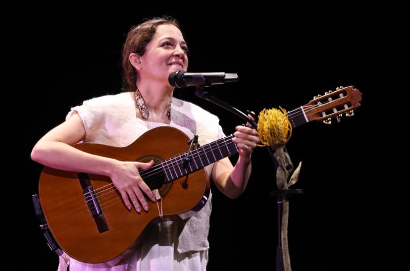 Singer Natalia Lafourcade Becomes a Mom at 41
