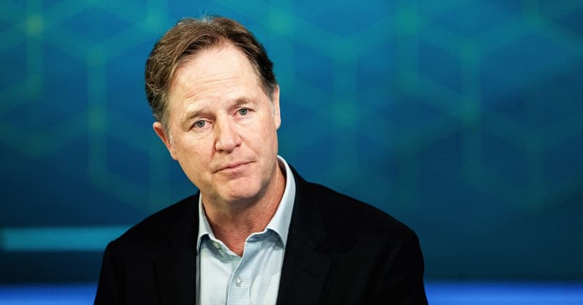 Ex-Meta Exec Nick Clegg Takes AI Plunge