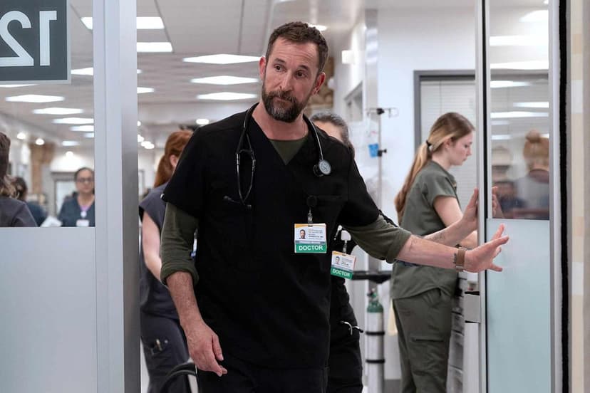 The Pitt Actor Noah Wyle on Political Edits
