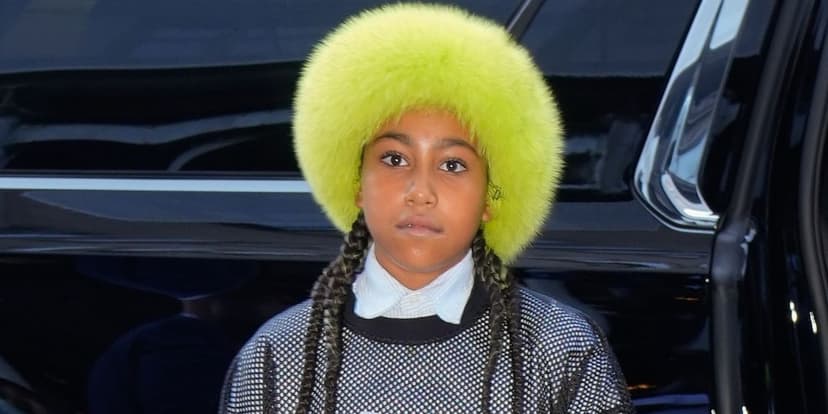 North West's Daring Gold Grills Debut