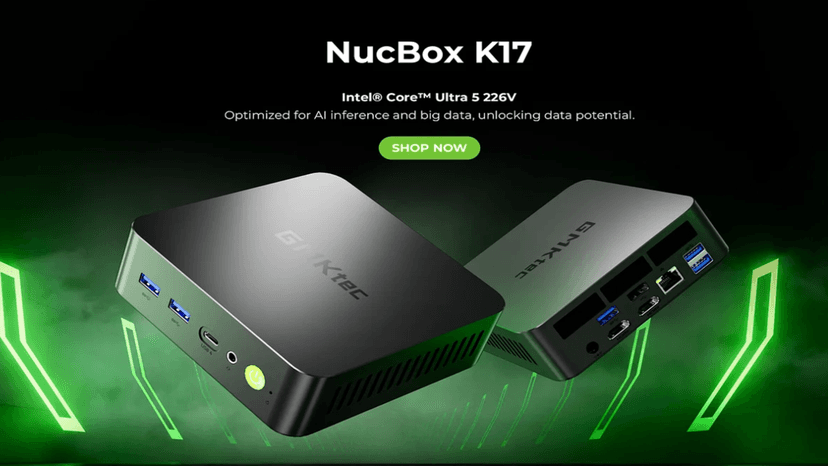 Mini PC Packs AI Powerhouse: NucBox K17 Unleashed