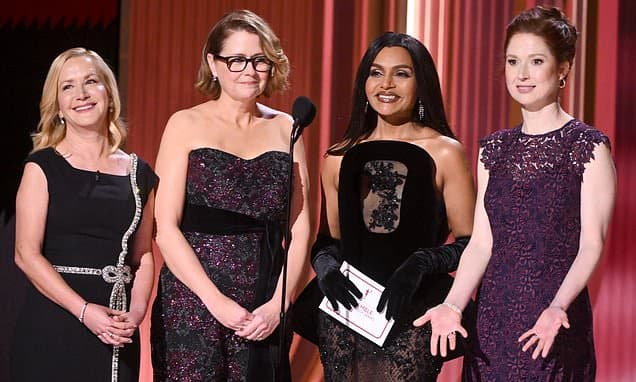 The Office Stars Reunite for Hilarious Actor Awards Speech