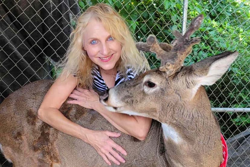 Woman Dies After Rescue Deer Turns Aggressive