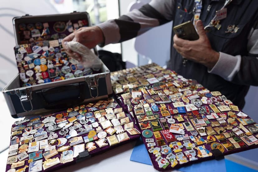 Beyond Medals: The Olympic Pin Trading Frenzy