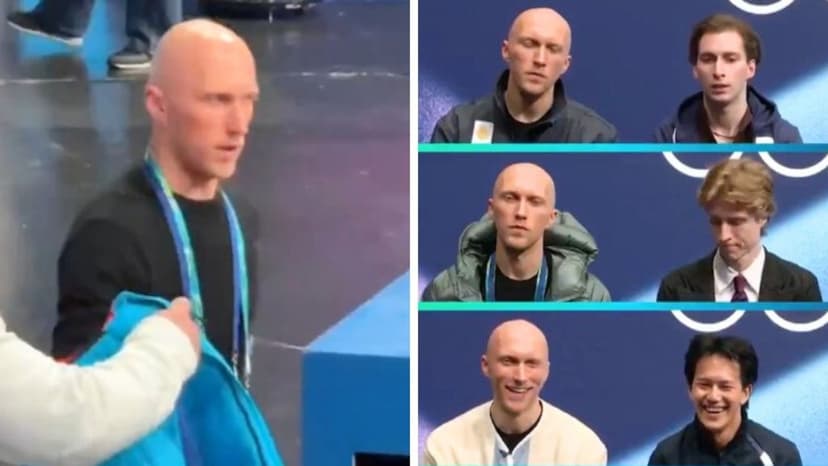 Olympics Coach's 3-Minute Jacket Swaps Go Viral
