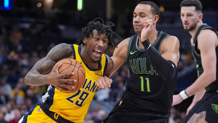 Huff's Career-Night Lifts Pacers Over Pelicans