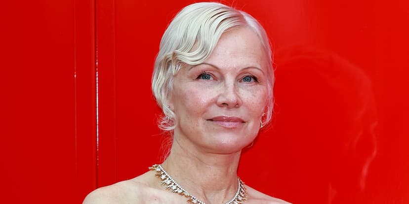 Pamela Anderson Stuns With Fiery New Look