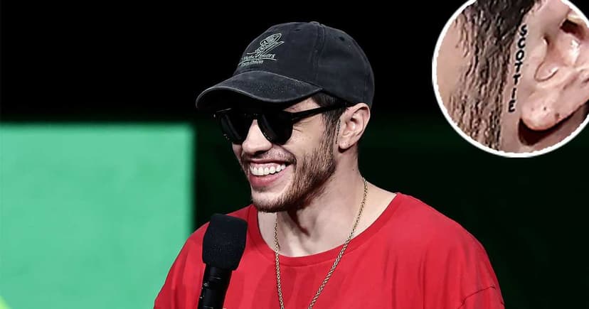 Pete Davidson's Face Ink: A Daughter's Name Appears