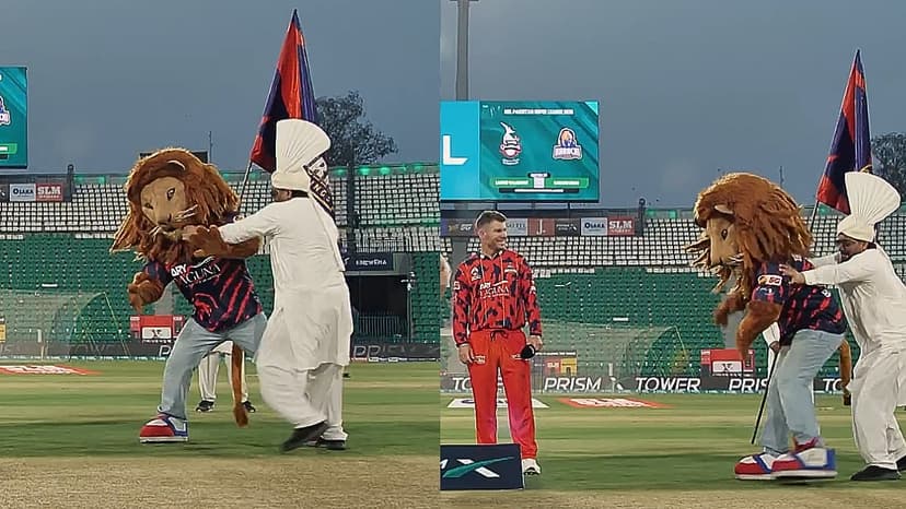 Mascots Steal Show Before PSL Toss!