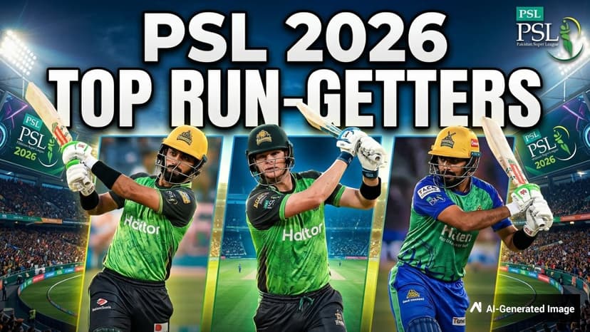 PSL 2026: Sultans Lead Run Race!