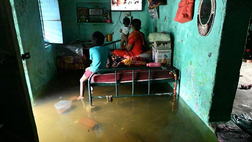 Rameswaram Reels Under Cyclone Ditwah Floods