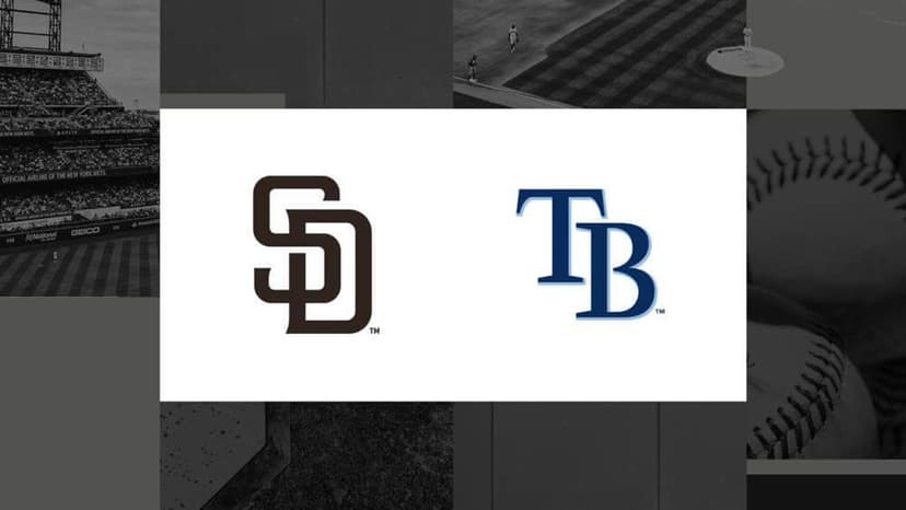 Rays Aim to Extend Hitting Streak vs. Padres