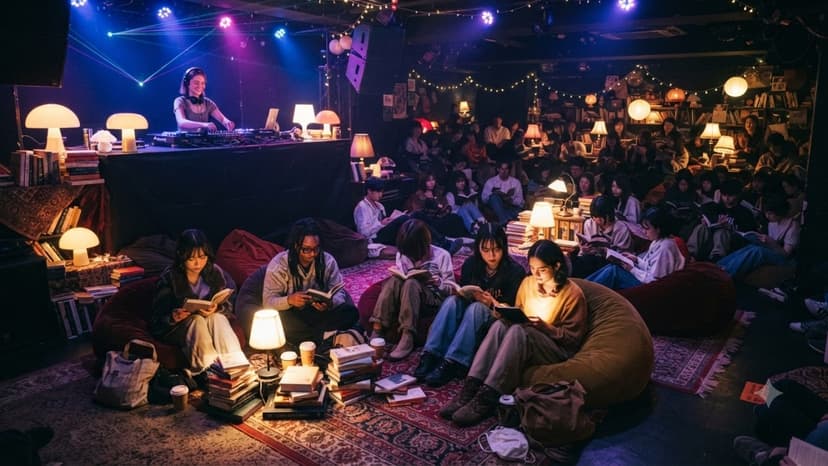 Books & Beats: The Rise of Club Reading Parties
