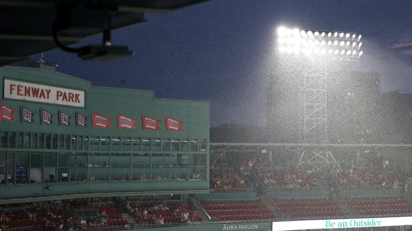 Rain Could Halt Red Sox Historic Winning Streak