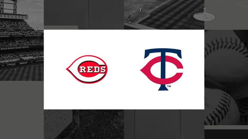 Reds Aim for Series Sweep vs. Twins