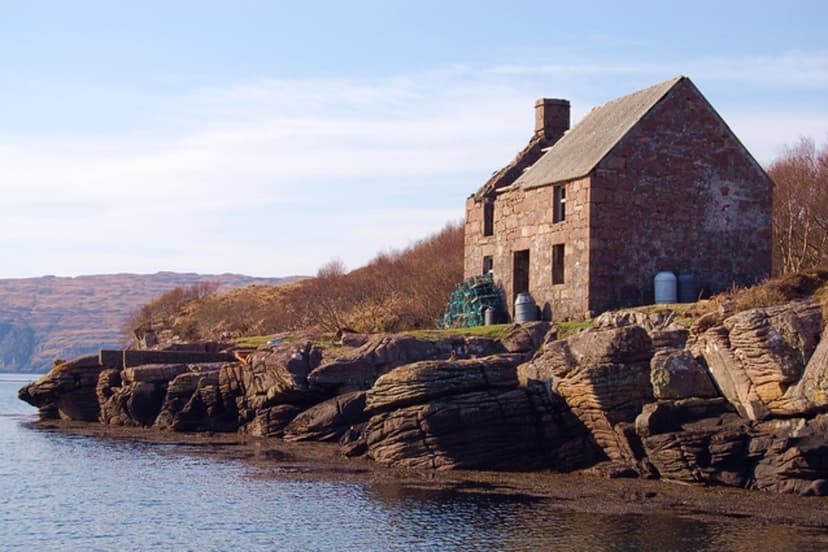Remote Scottish Island Home For Sale