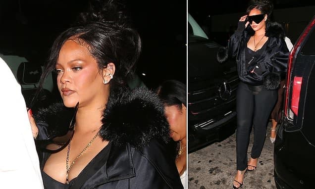 Rihanna Dazzles in L.A. After Welcoming Third Child