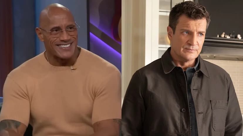Dwayne Johnson Visited The Rookie Set for His Daughter