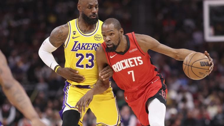 Durant Out for Game 1: Rockets Face Lakers Without Star