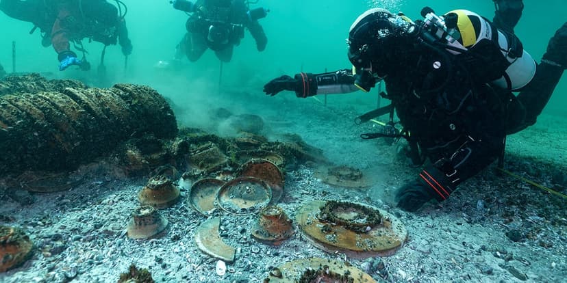 2,000-Year-Old Roman Treasures Unearthed Underwater