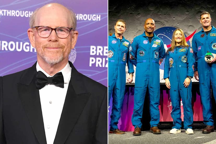 Ron Howard Awed by Real Artemis II Launch
