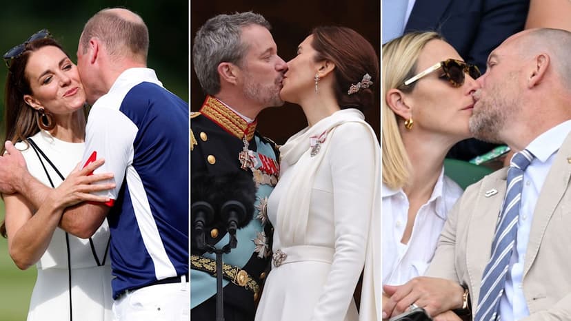 Royal Kisses: Rare Moments of Affection Revealed
