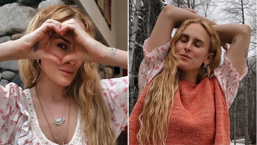 Rumer Willis Embraces Soft Femininity in Fairy Tale Photos