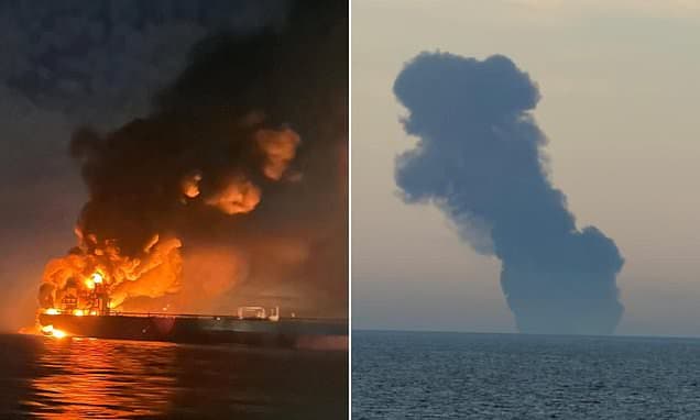 Two 'Shadow Fleet' Tankers Catch Fire Off Turkish Coast