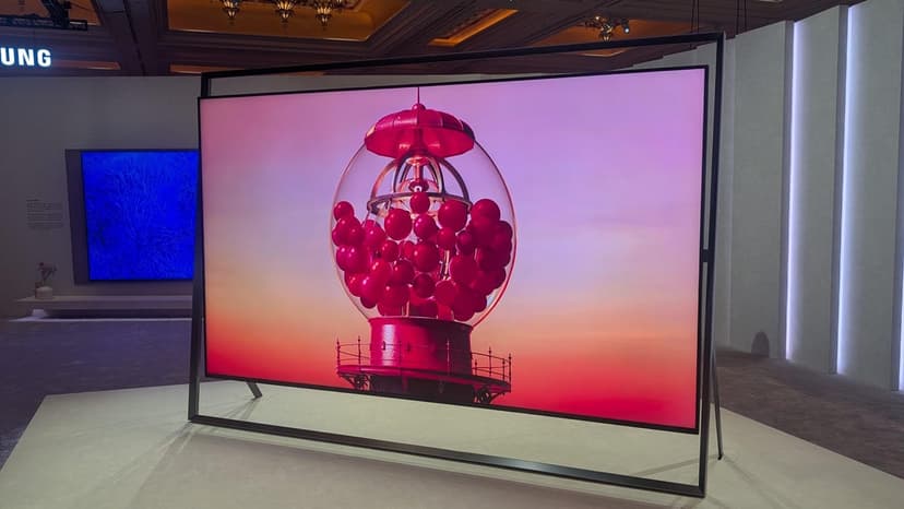 Samsung Unveils World's Largest MicroLED TV at CES 2026