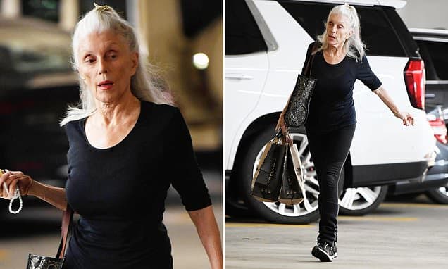 Rare Sighting: Peter Falk's Actress Wife Steps Out