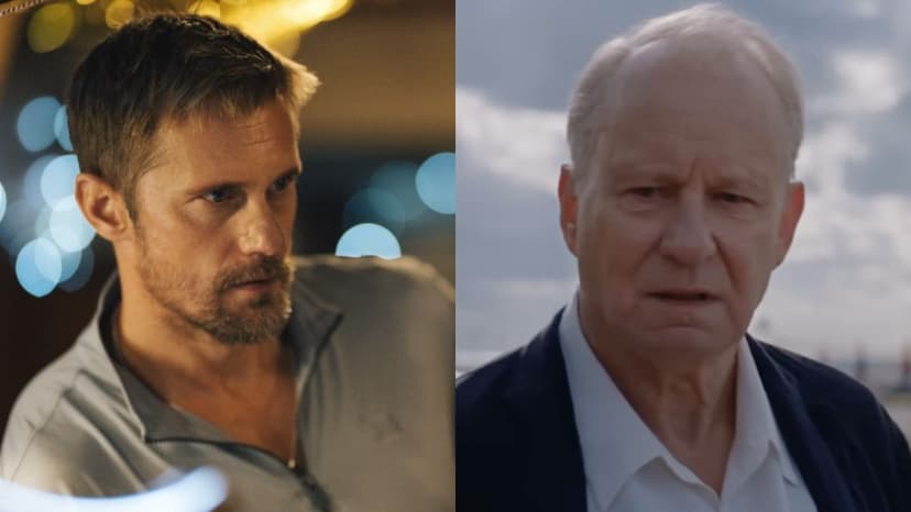 Skarsgård Sons' Awards Season Smack Talk Revealed