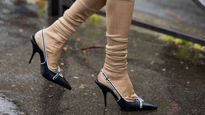 Socks With Heels: The Bold Trend is Back!