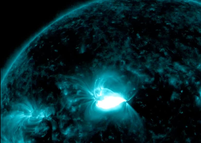 Sun Flares Unleash Radio Blackouts