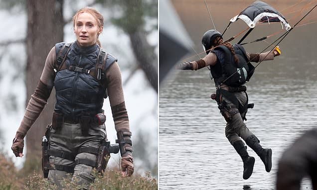 Turner Braved Rain for Tomb Raider Stunts