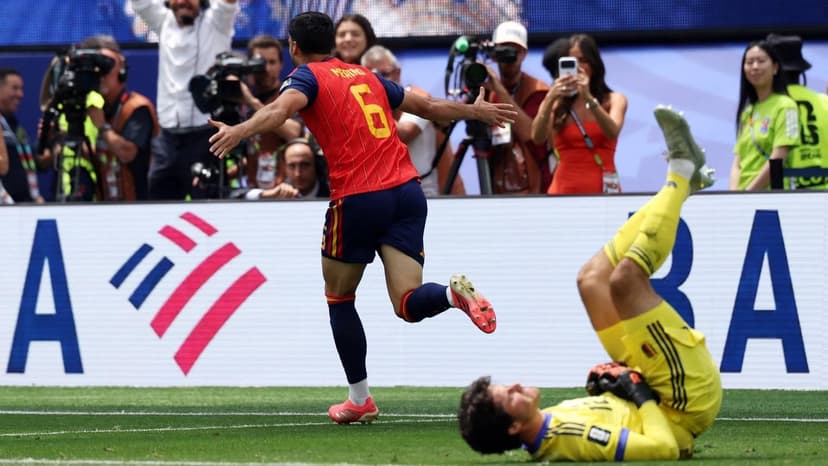 Super-sub Merino Strikes Again for Spain!
